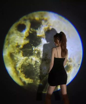 Moon and Earth Projection Lamp Tees n' Merch